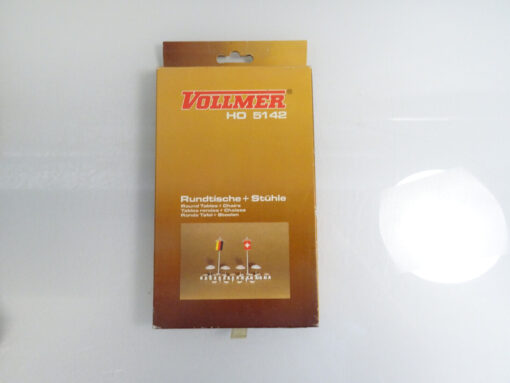 Vollmer H0 5142 Bausatz Rundtische und Stühle in OVP CK1369