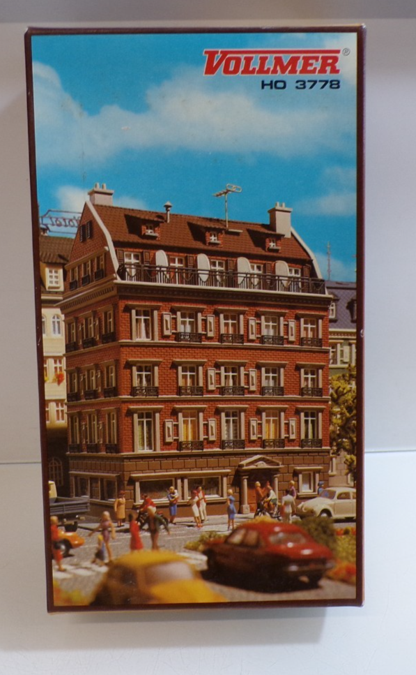 Vollmer H0 Bausatz 3778 Stadthaus mit Dachterrasse in OVP PK3203