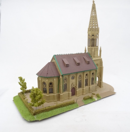 Vollmer H0 Kirche Stuttgarter Dom aus Anlagerückbau, siehe Bilder QR9900 o. – Bild 5
