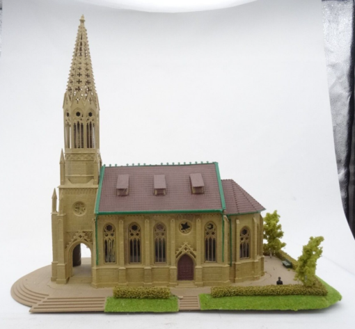 Vollmer H0 Kirche Stuttgarter Dom aus Anlagerückbau, siehe Bilder QR9900 o.