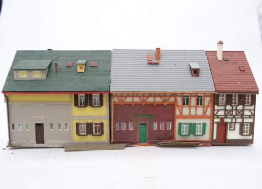 Vollmer H0 Reihenhäuser ca 29 x 7 cm aus Anlagerückbau, siehe Bilder QR9881 o. – Bild 6