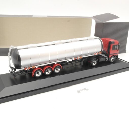 Werbemodell 1:87 B 6 600 0060 Mercedes Benz 1843 Tanksattelzug in OVP QR5987 – Bild 3