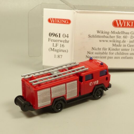 Wiking 1:160 N 096104 Magirus LF 16 Löschwagen Feuerwehr in OVP EX6225 – Bild 3