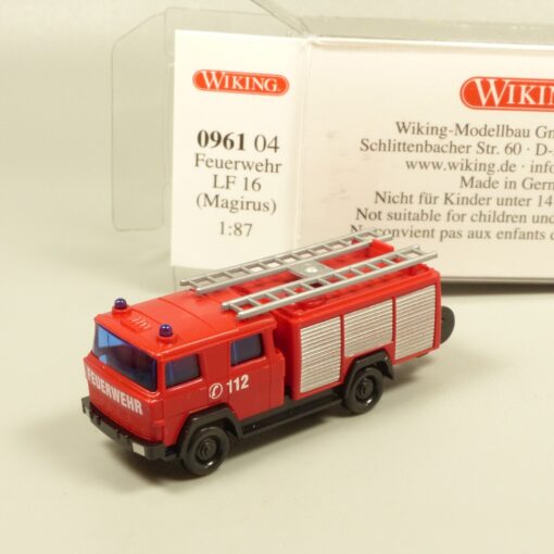 Wiking 1:160 N 096104 Magirus LF 16 Löschwagen Feuerwehr in OVP EX6225