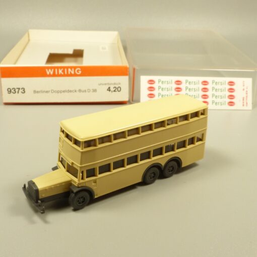 Wiking 1:160 N 9373 Berliner Doppeldecker-Bus D 38 in OVP EX6122 – Bild 3