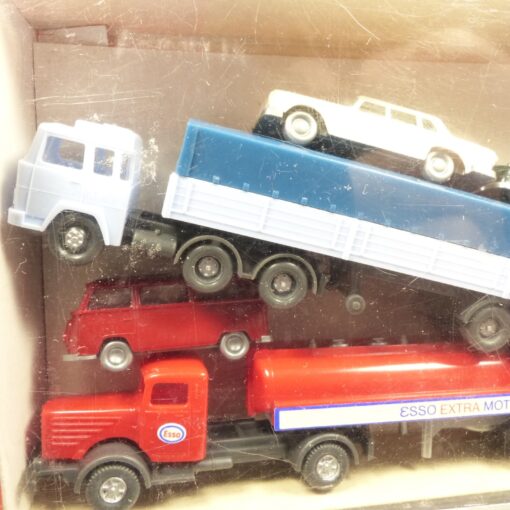 Wiking 1:160 Spur N Fahrzeug-Set mit 3 PKW und 2 LKW Modellen in EVP EX6145 – Bild 3