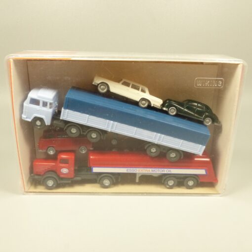 Wiking 1:160 Spur N Fahrzeug-Set mit 3 PKW und 2 LKW Modellen in EVP EX6145