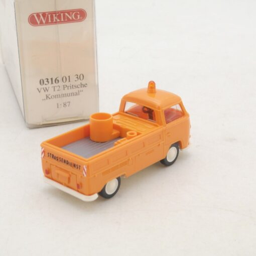 Wiking 1:87 03160130 VW T2 Pritsche Kommunal in OVP RG4492 – Bild 3