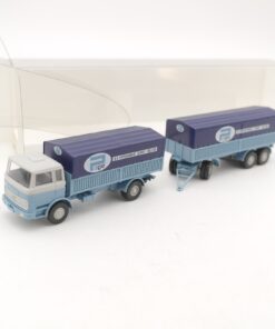 Wiking 1:87 0410 01 MB 1620 Stahlpritschenhängerzug PAGE in OVP RR2721