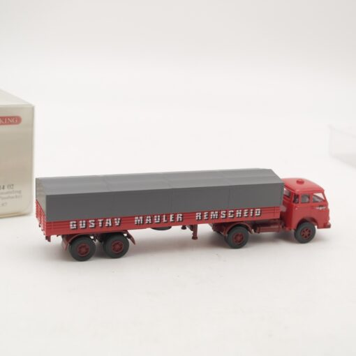 Wiking 1:87 0514 02 MAN Sattelzug Gustav Mäuler Remscheid in OVP RR2719 – Bild 3