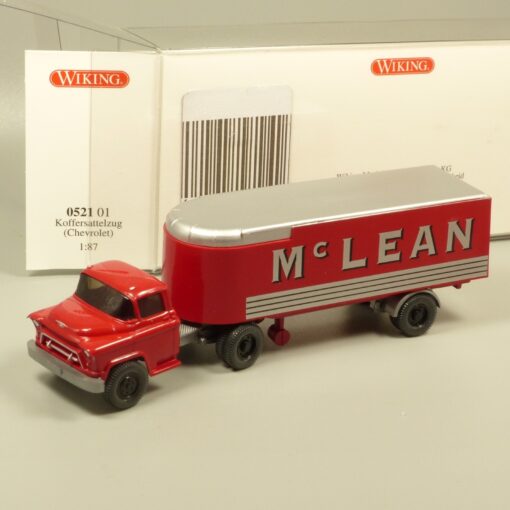 Wiking 1:87 052101 Chevrolet Koffersattelzug Mc Lean in OVP EX7158