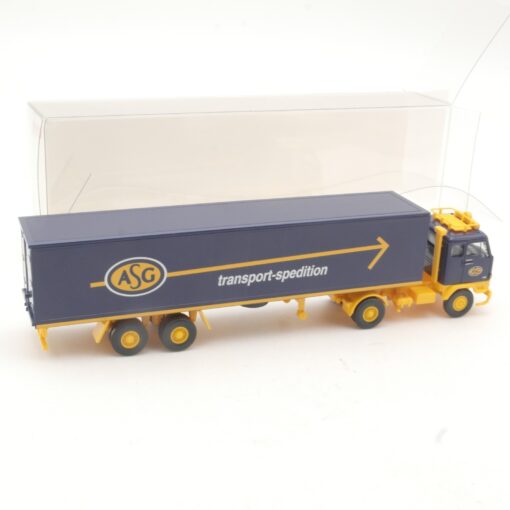 Wiking 1:87 0540 99 Volvo F 88 Koffersattelzug ASG in OVP RR2901 – Bild 3
