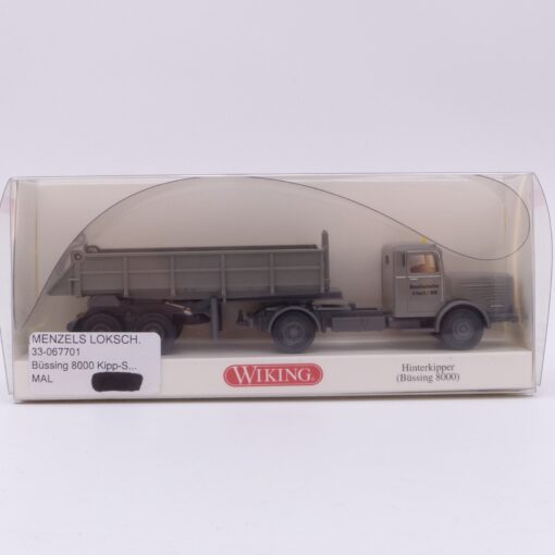 Wiking 1:87 067701 Büssing 8000 Hinterkipper Sattelzug in OVP EX6856 – Bild 4