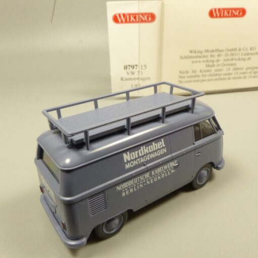Wiking 1:87 079715 VW T1 Kastenwagen Nordkabel in OVP EX7490 – Bild 3