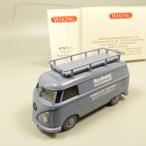 Wiking 1:87 079715 VW T1 Kastenwagen Nordkabel in OVP EX7490