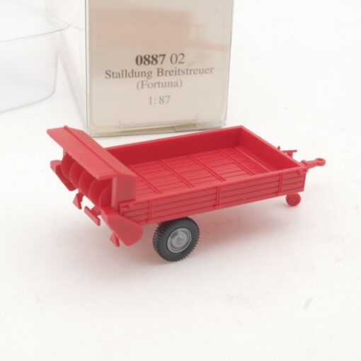 Wiking 1:87 0877 02 Fortuna Stalldung Breitstreuer in OVP RR3153 – Bild 3