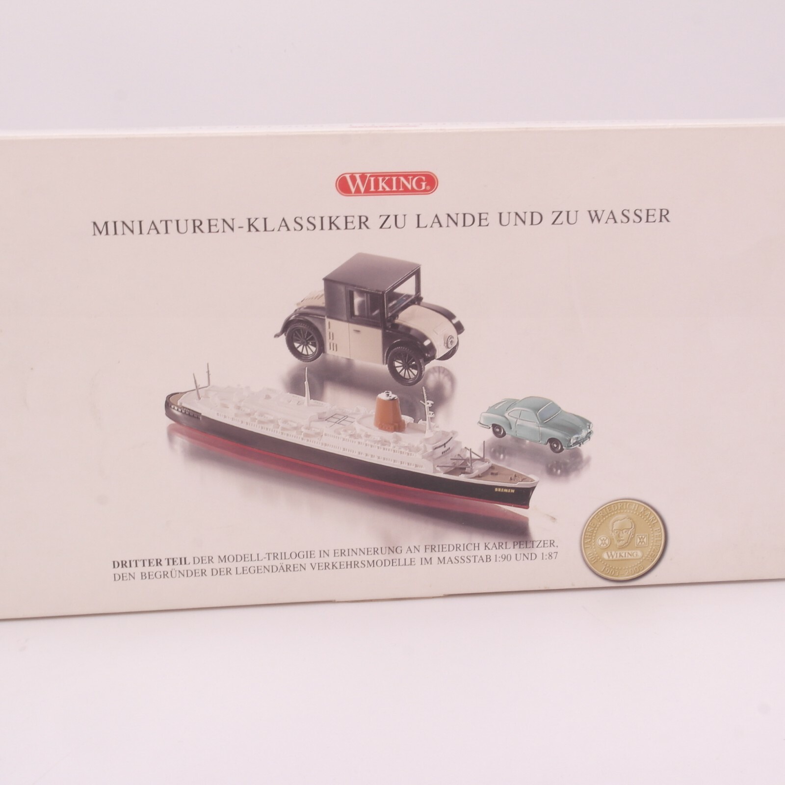 Wiking 1:87 0990 34 58 Set Miniaturen-Klassiker Land und Wasser in OVP RT4500 – Bild 4