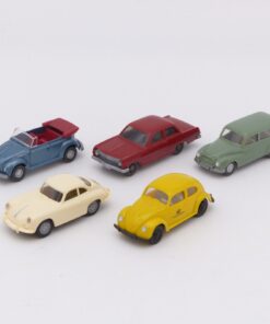 Wiking 1:87 5er-Pack diverse PKW Modelle in Tüte siehe Bilder o. EX8155