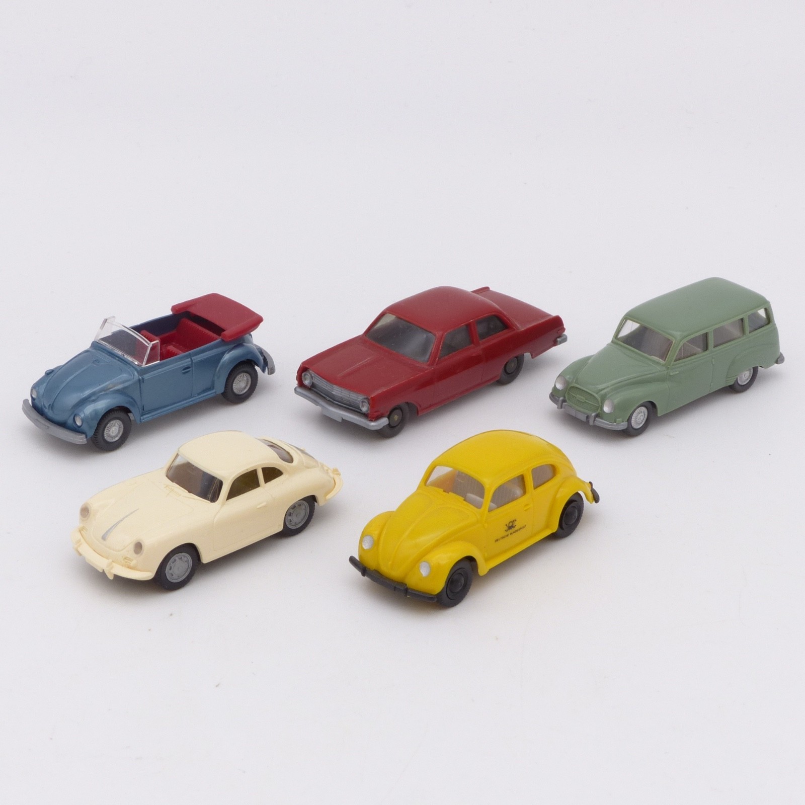 Wiking 1:87 5er-Pack diverse PKW Modelle in Tüte siehe Bilder o. EX8155