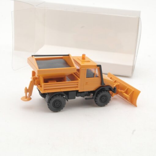 Wiking 1:87 6460226 Unimog mit Schneepflug in OVP RR3200 – Bild 3