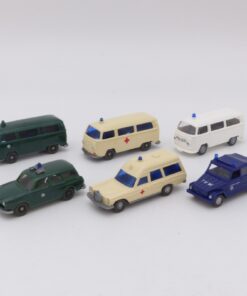 Wiking 1:87 6er-Pack diverse Einsatzfahrzeuge in Tüte siehe Bilder o. EX8138