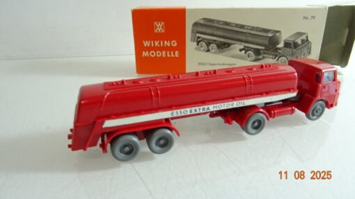 Wiking 1:87 79 Henschel Esso Supertankwagen in OVP RR2667 – Bild 3