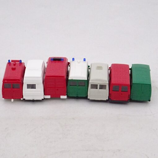 Wiking 1:87 7er-Pack Mercedes Transporter Modelle in Tüte siehe Bilder o. EX6996 – Bild 5