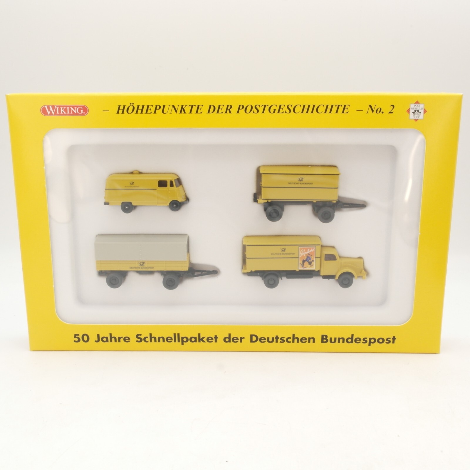 Wiking 1:87 81-12 Höhepunkte der Postgeschichte No2 Schnellpaket in OVP RG8905