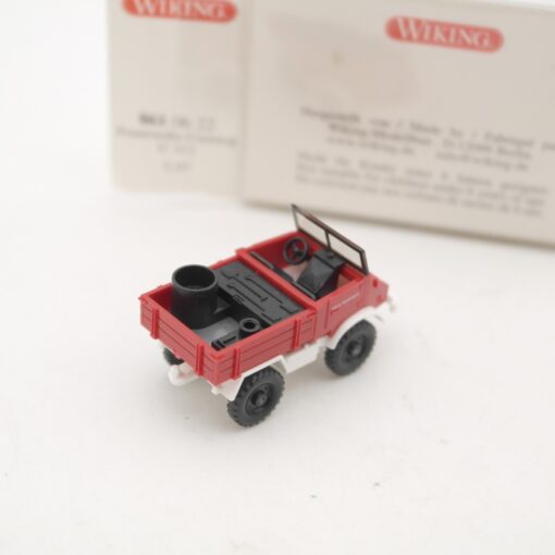 Wiking 1:87 8610622 Feuerwehr Unimog U411 in OVP RR1802 – Bild 3