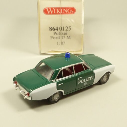 Wiking 1:87 8640125 Ford 17 M Limousine Polizei in OVP EX5897 – Bild 3
