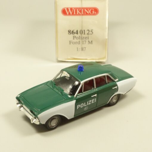 Wiking 1:87 8640125 Ford 17 M Limousine Polizei in OVP EX5897
