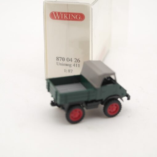 Wiking 1:87 8700426 Unimog 411 mit Dach in OVP RR1752 – Bild 3
