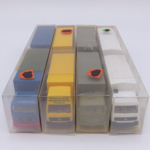 Wiking 1:87 Diverse Hängerzug Modelle im 4er Pack in OVP EX3028A – Bild 3