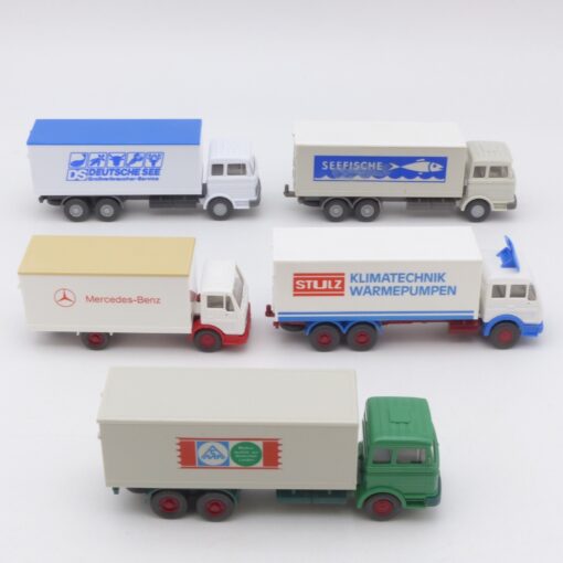 Wiking 1:87 Mercedes LKW Modelle im 5er Pack in Tüte siehe Bilder o. EX5762 – Bild 3