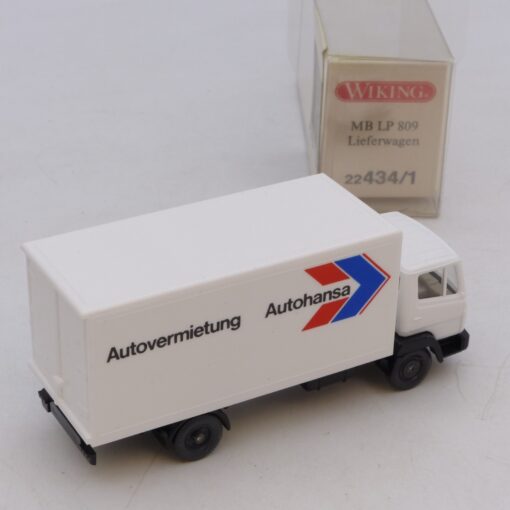 Wiking 1:87 Nr.: 22434/1 MB LP 809 Lieferwagen Autohansa, in OVP EB8504 – Bild 3