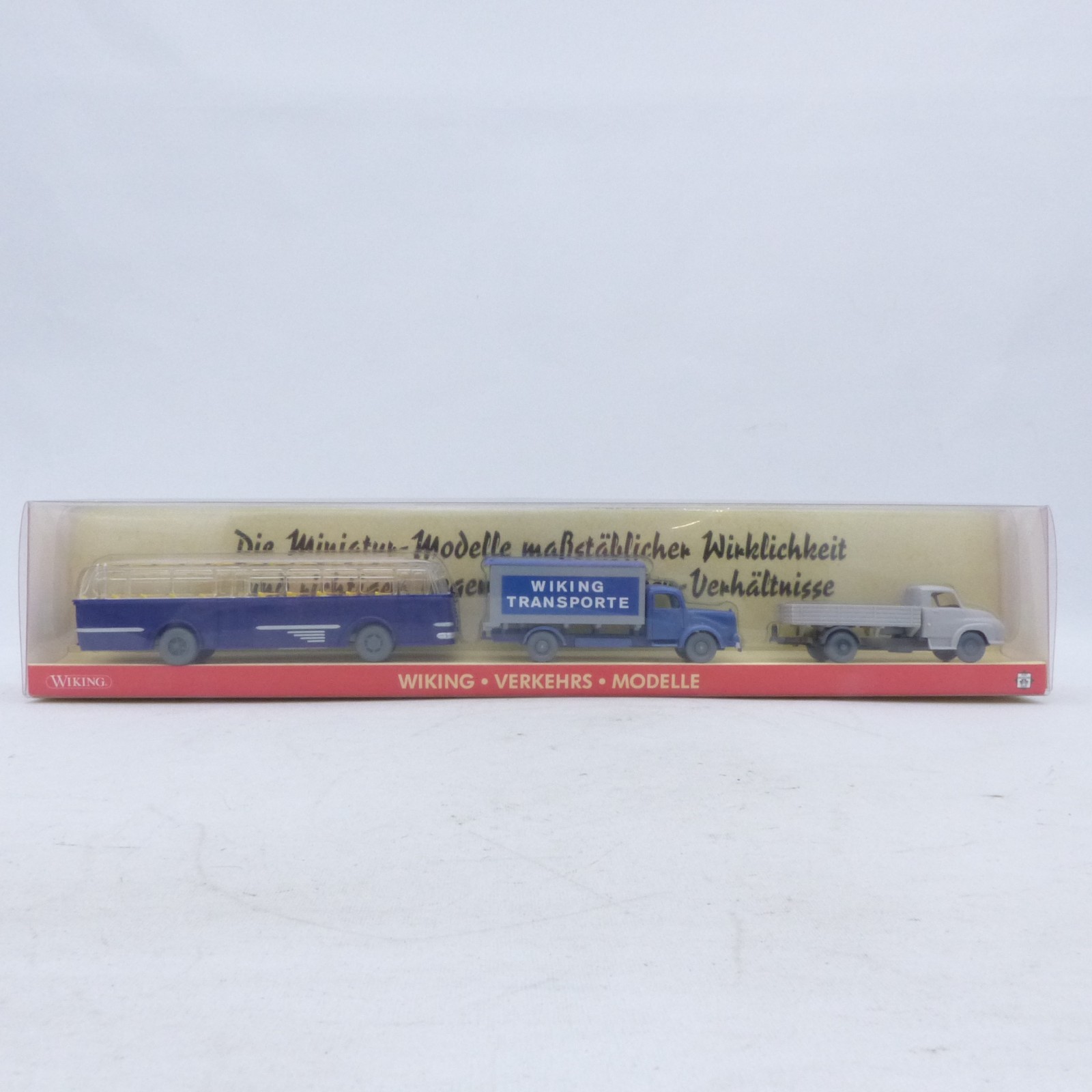 Wiking 1:87 PMS 170823 Ausgabe Nr.1 alte Verkehrs Modelle in OVP EX8461