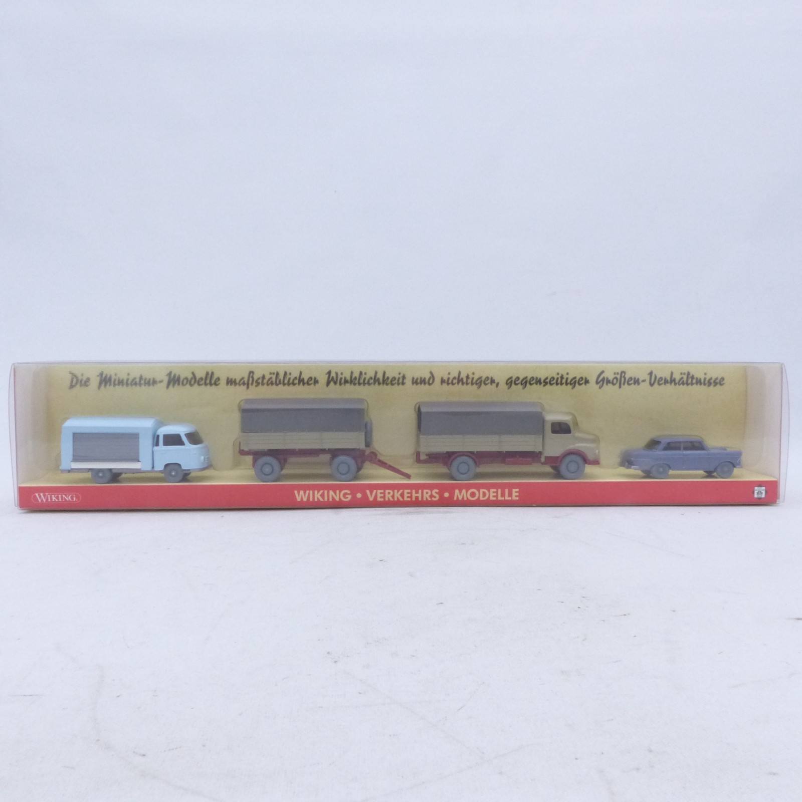 Wiking 1:87 PMS 184158 Ausgabe Nr.16 alte Verkehrs Modelle in OVP EX8458