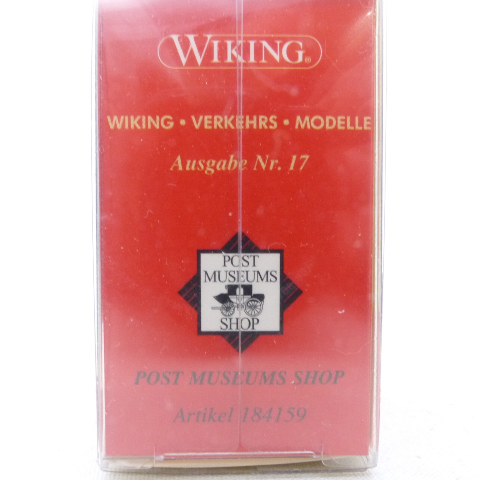 Wiking 1:87 PMS 184159 Ausgabe Nr.17 alte Verkehrs Modelle in OVP EX8460 – Bild 5