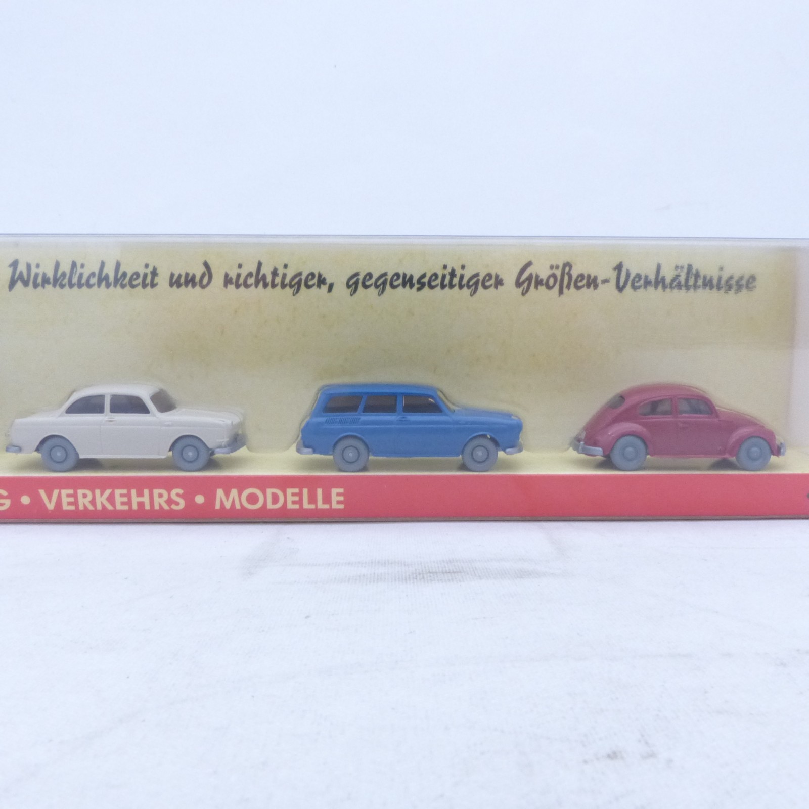 Wiking 1:87 PMS 185334 Themenset VW Personenwagen in OVP EX8476 – Bild 3