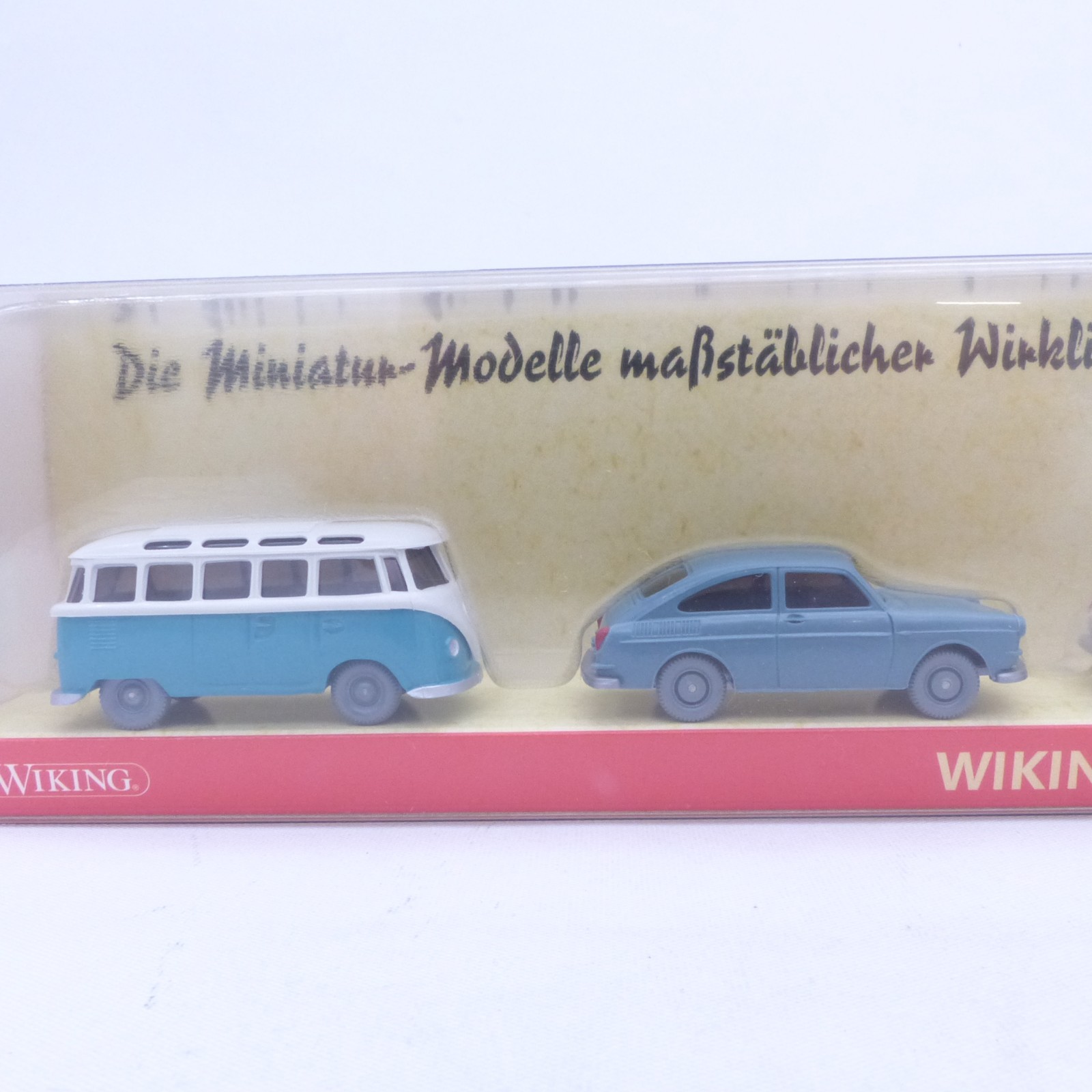 Wiking 1:87 PMS 185334 Themenset VW Personenwagen in OVP EX8476 – Bild 4