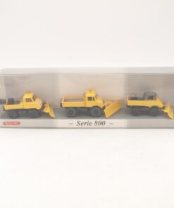 Wiking 1:87 PMS 230302 Set Unimog im Winterdienst neuwertig in OVP RG8299