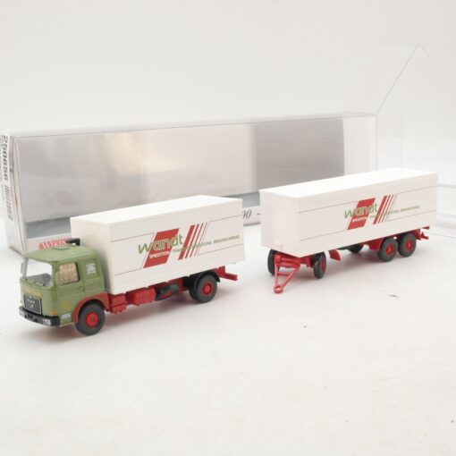 Wiking 1:87 PMS 250656 MAN Kofferlastzug Wandt neuwertig in OVP RG8093