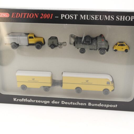 Wiking 1:87 PMS 80-05 Edition 2001 Kraftfahrzeuge der Bundespost in OVP RR1628 – Bild 3