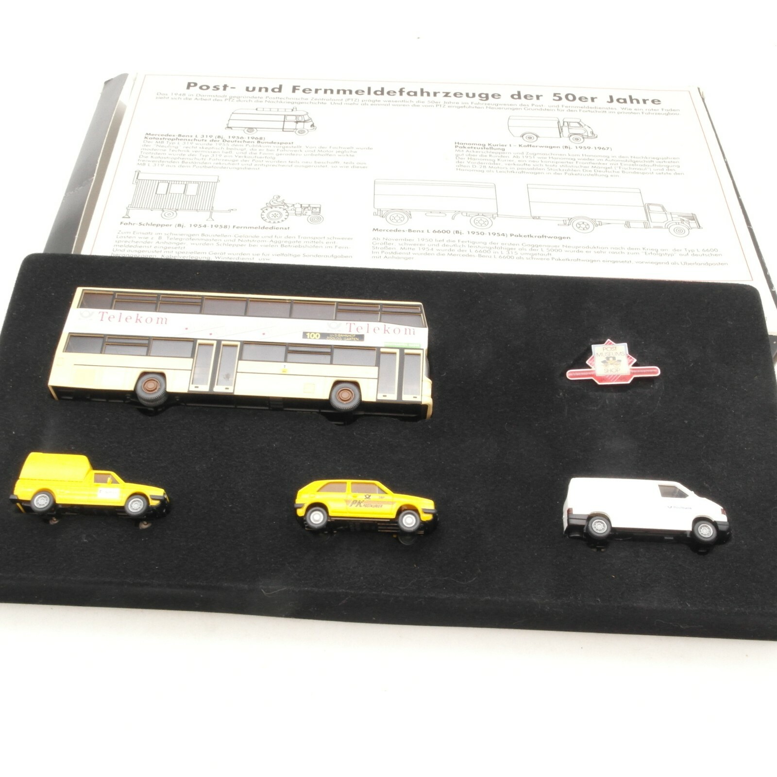 Wiking 1:87 PMS Edition 95 Fahrzeuge der Deutschen Post in EVP RA4747