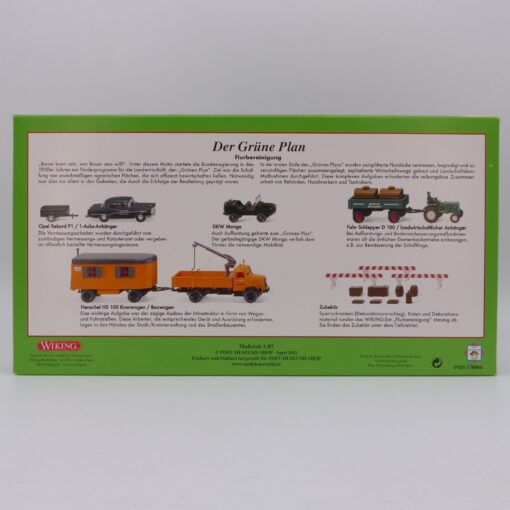 Wiking 1:87 PMS Set 170084 Daheim auf dem Land Der grüne Plan in OVP EX6727 – Bild 4