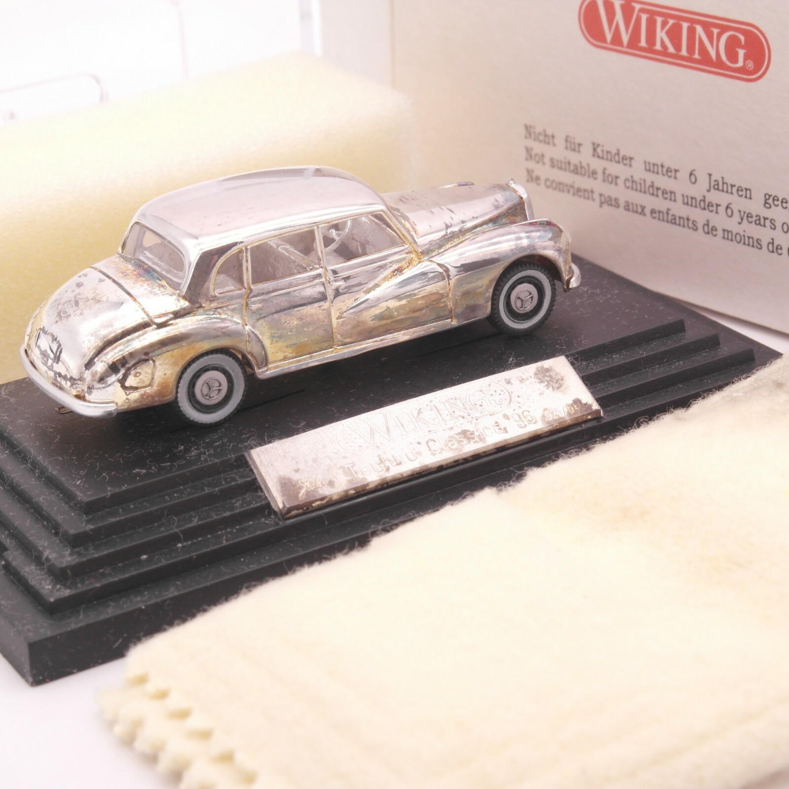 Wiking 1:87 Rarität! Mercedes-Benz 300 Adenauer Sterling Silber in OVP RT5253 – Bild 3