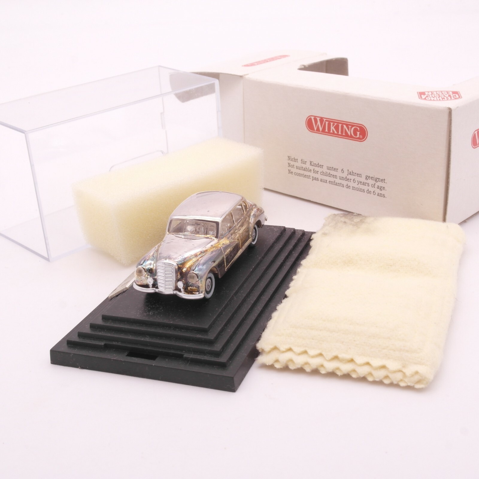 Wiking 1:87 Rarität! Mercedes-Benz 300 Adenauer Sterling Silber in OVP RT5253 – Bild 4