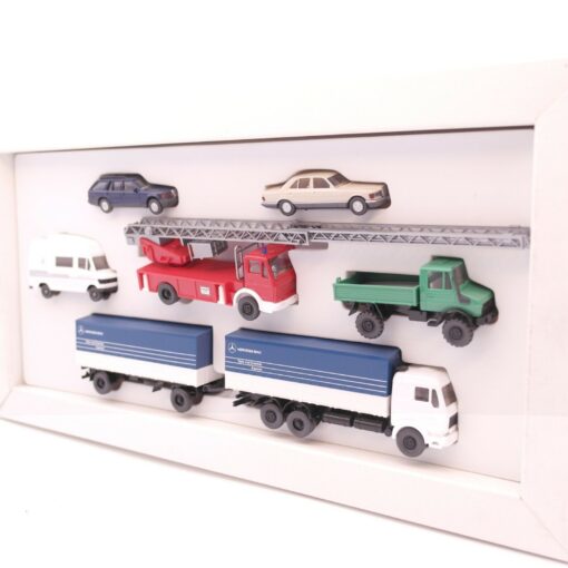 Wiking 1:87 Werbe-Set Mercedes-Benz mit 6 Fahrzeugen in OVP RT4306 – Bild 4