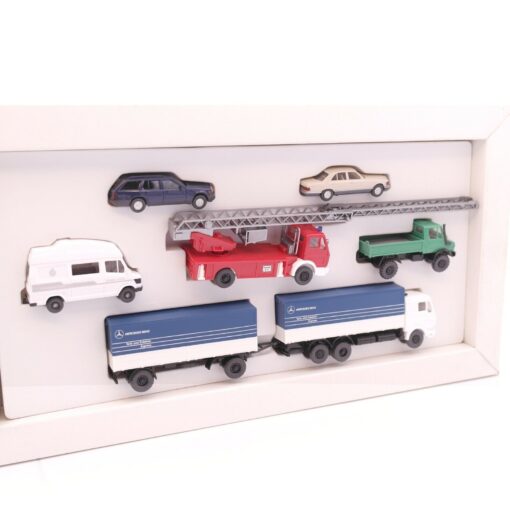 Wiking 1:87 Werbe-Set Mercedes-Benz mit 6 Fahrzeugen in OVP RT4306